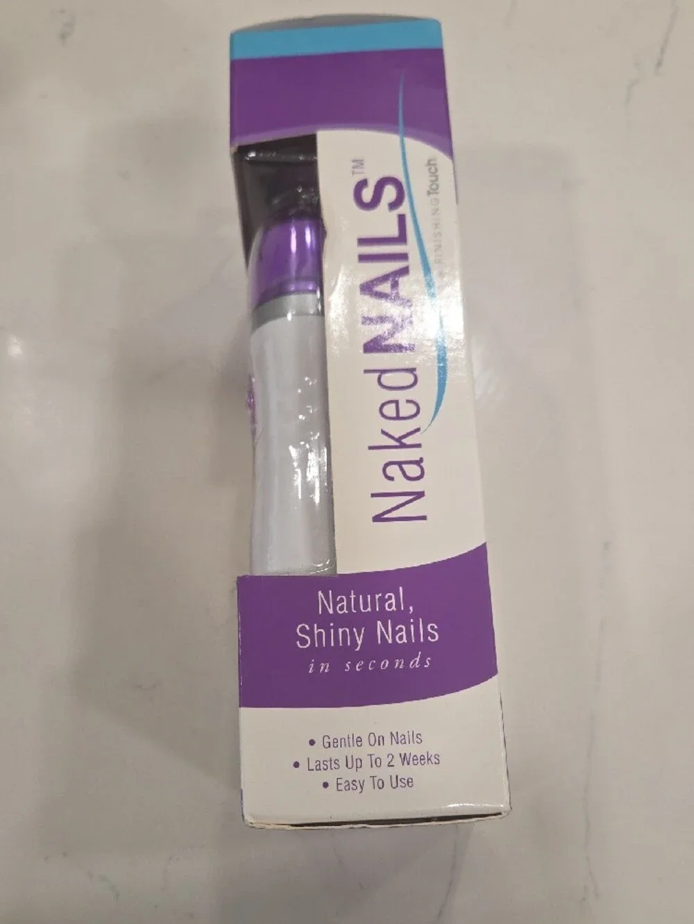 Naked NAILS Electronic Manicure Tool - Purple/White